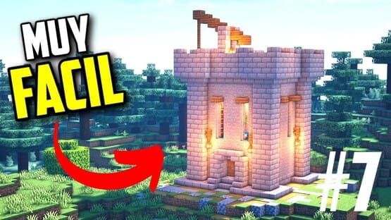 Construir un castillo en Minecraft